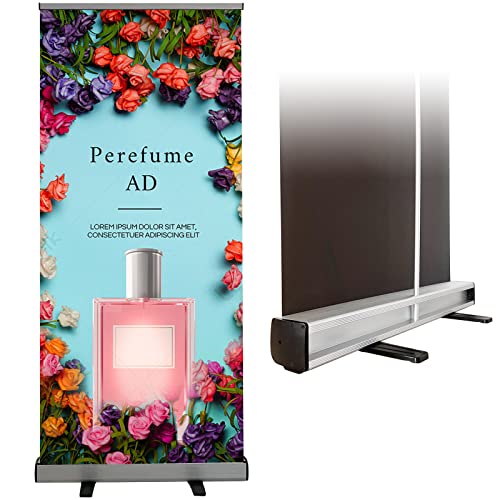 Tiger-Hoo Heavy-Duty Retractable Banner Stand 31 ½