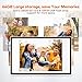 Frameo Digital Picture Frame 12.7'' 64GB Photo Frame, 1440 * 1080P IPS Touch Electronic Picture Frame, Auto-Rotate Tabletop&Wall Mounted,USB&SD Card, Sharing Photos/Videos via Free App from Anywhere