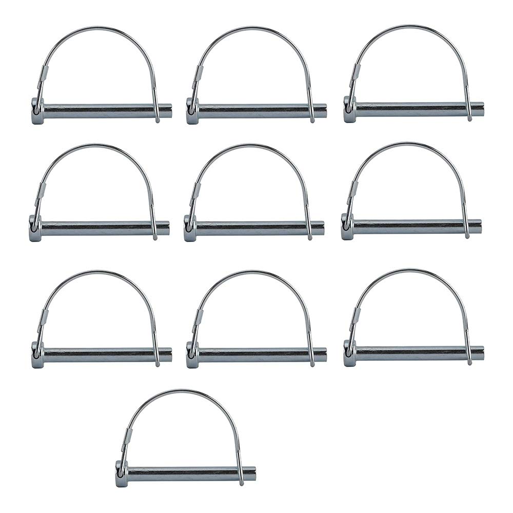 10 Perno Di Bloccaggio A Filo In Zinco - Diametro 6.3mm Per Attrezzature Agricole E Industriali - Foto 5