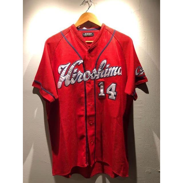 津田恒美 限定 ユニフォーム 現行版 ビジター カープ 広島カープ M