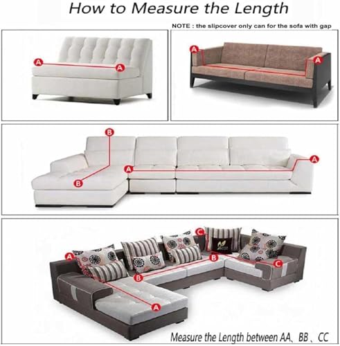 Housse de canapé d'angle pour rénover un tissu usé ou taché - 8