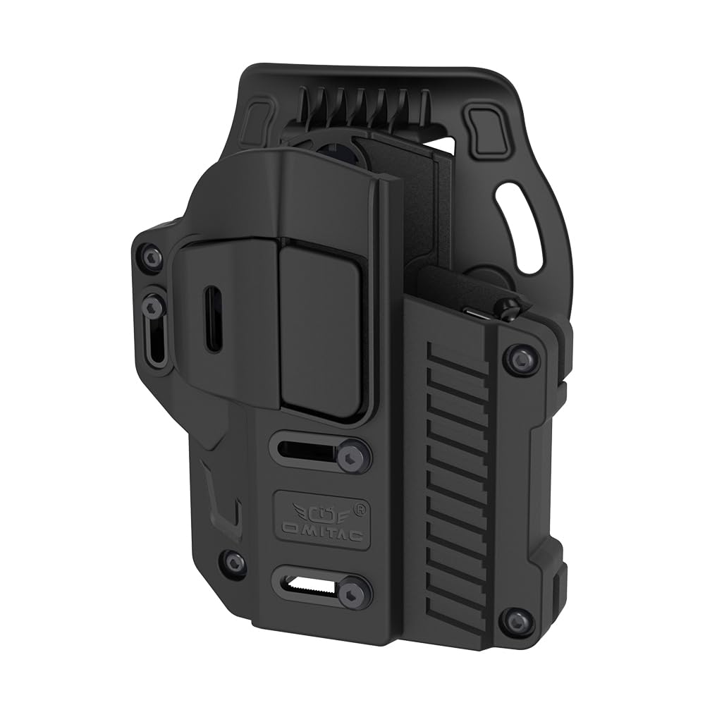 Funda táctica universal tipo paddle, funda OWB para las pistolas más populares de tamaño completo y compactas