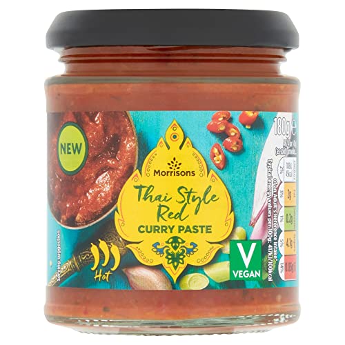 Morrisons Thai Style Red Curry Paste 180g