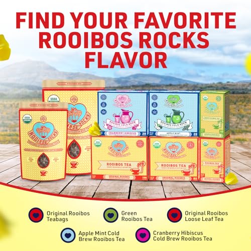 Rooibos Rocks Organic Red Rooibos Tea