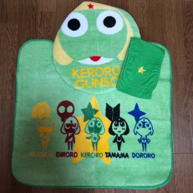 Amazon.co.jp: ケロロ軍曹 トイレカバーセット : ホーム＆キッチン