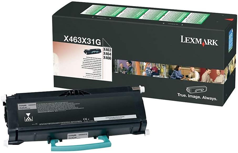 Amazon.com: Lexmark X463X31G, láser, negro, X463/X464/X466 : Productos de  Oficina