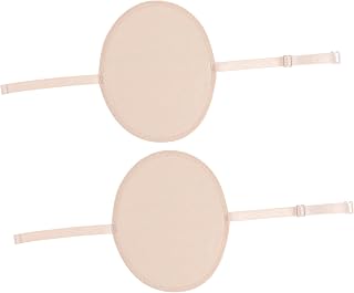 FOMIYES 2 Pares De Almofadas De Suor Nas Axilas Almofadas De Algodão Protetores De Vestido/Protetores De Suor Para Axilas Reutilizáveis Almofada De Axilas Roupas Íntimas Femininas De