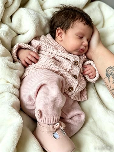 Muñeca Reborn Silicona Realista 20 Pulgadas miniatura 5