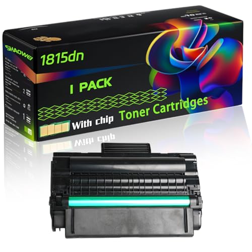 WZLAD 1815dn Compatible for Dell Toner Cartridges RF223 593-10153 1815DN Printers, High Yield Alternatives Reliable Printing (Black)