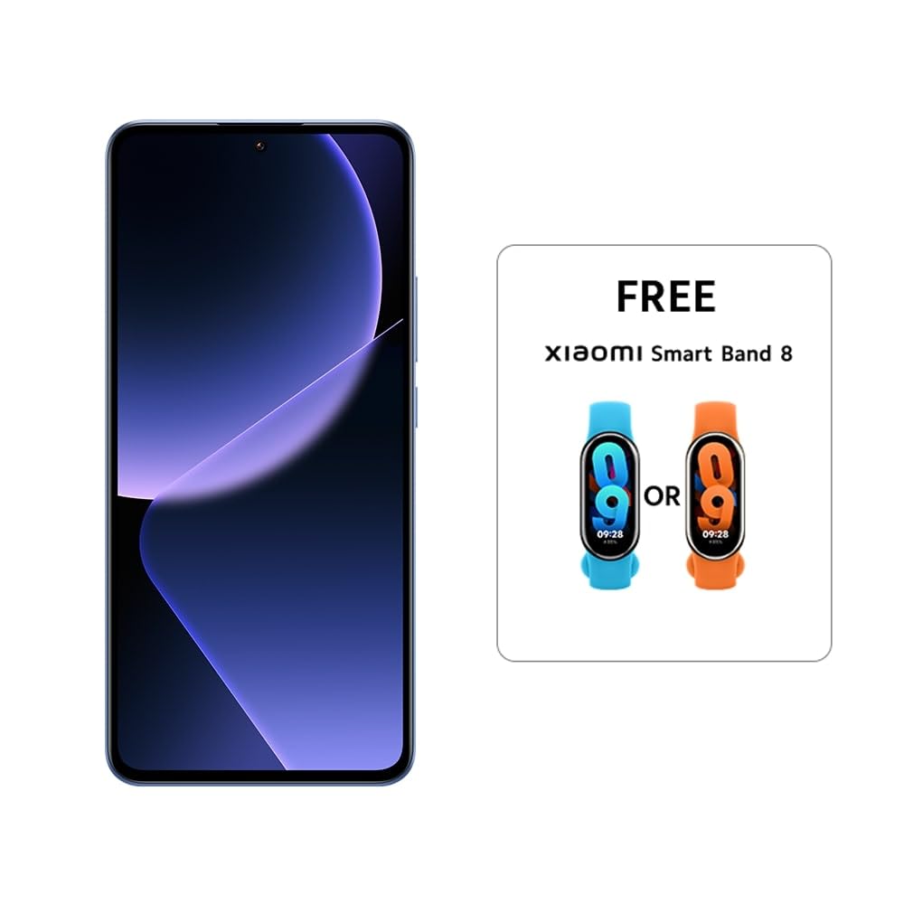 Xiaomi13T (Alpine Blue 12GB RAM, 256 Storage) - Leica professional camera system |144Hz CrystalRes AMOLED display |Flagship 4nm processor | Powered by 67W turbo charging + Free Xiaomi Smart Band 8