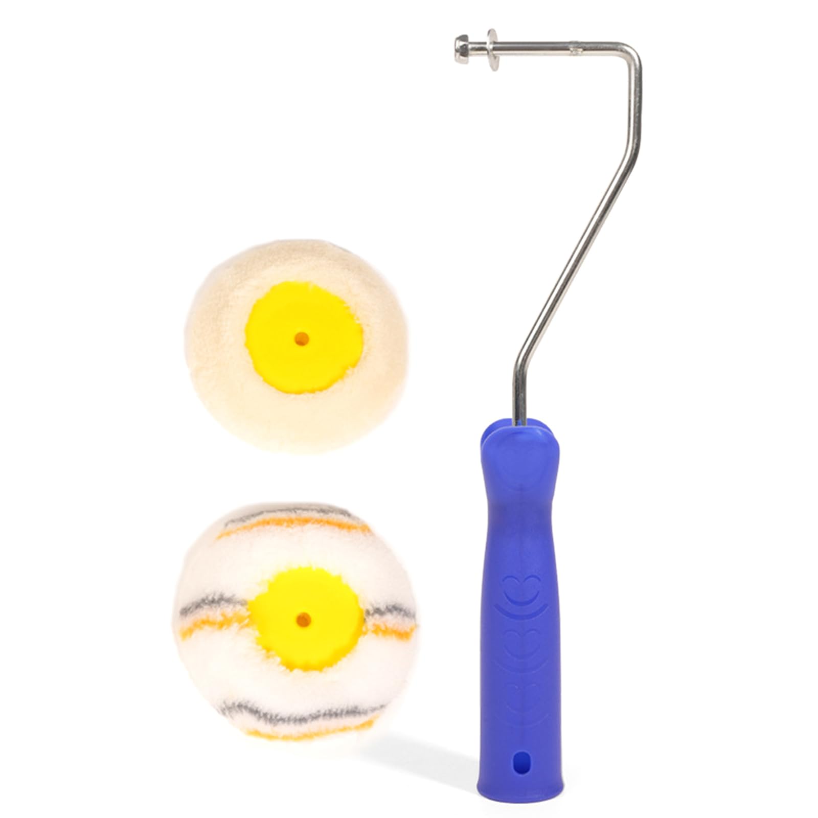 Buxuaaaa Girls Corner Trimming Pumpkin Shaped Roller Brush Corner Edged Paint Brush Putty Roller Wall Painting For Baseboard Border Painting