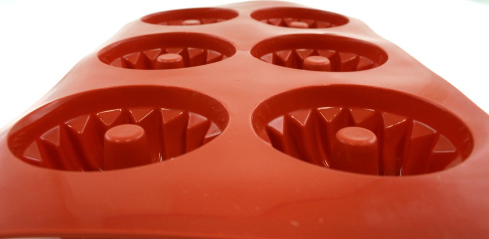 Paderno 47742-34 Flexipad Minimuffin, 6 Impronte, Diametro 70, in Silicone