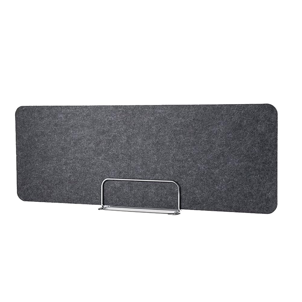 Panel divisor de privacidad multicolor para escritorio, ajustable de 30 x 40 cm a 40 x 120 cm (negro 30 x 60 cm), soluciones de privacidad de oficina para espacios de trabajo enfocados