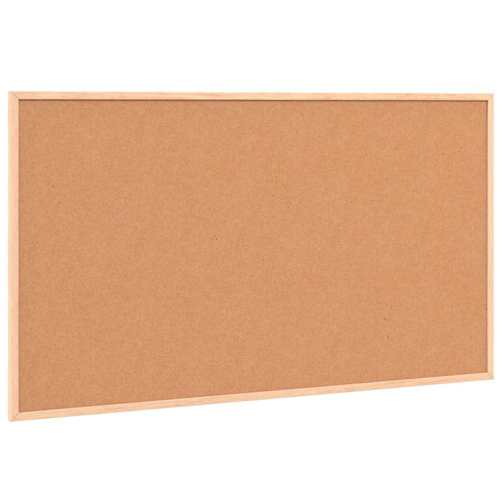 SKM Korktafel mit massivem Kiefernholzrahmen 100x55 cm,Bürobedarf,Präsentationsbedarf,Ausstellungstafeln,Pinnwände,1.75 kg,4017421
