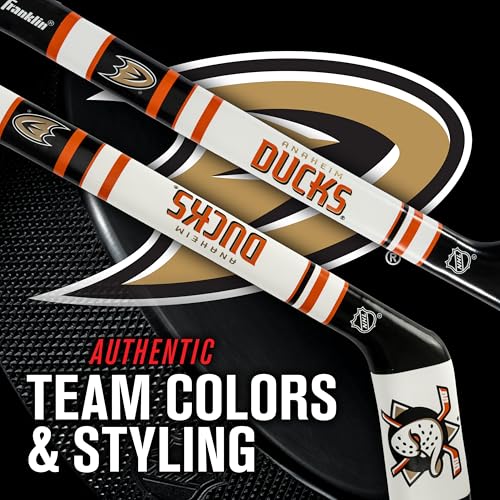 Image of Franklin Sports NHL Team Mini Soft Hockey Stick Set - NHL Team Soft Foam Mini Hockey Stick and Ball - Great Toy for Kids