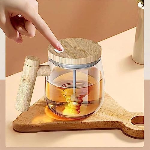 Mélangeur auto-mélangeuse électrique 400ml pour thé et café - 4