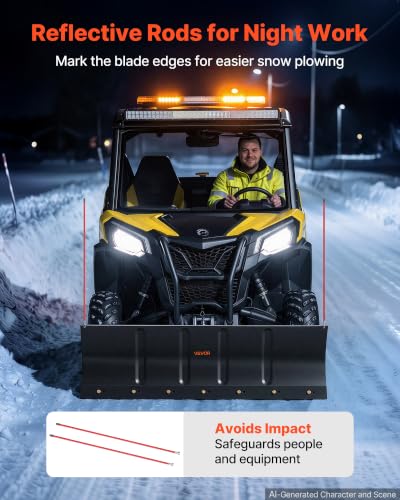 VEVOR 48 Inch Snow Plow Kit