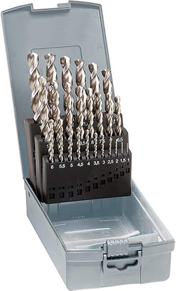 Zestaw wierteł krętych DIN338, szlifowane HSSE, typ Ti 1-10,5mm GÜHRING