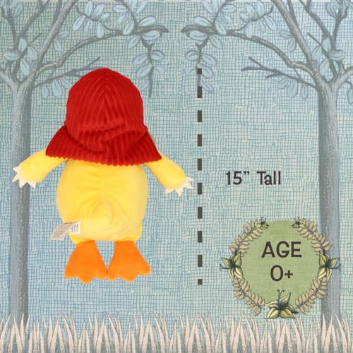 Image of Kids Preferred Where The Wild Things are Plush 9 Inch Tzippy Monster Stuffed Animal with Crinkle Feet and Bean Filled Bottom