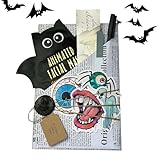 Niesel Appuntamento al buio con un Libro Forniture Halloween,Libro di Lettura Misterioso - Da Lettura Horror Per Halloween Regalo Unisex Per Adulti E Giovani