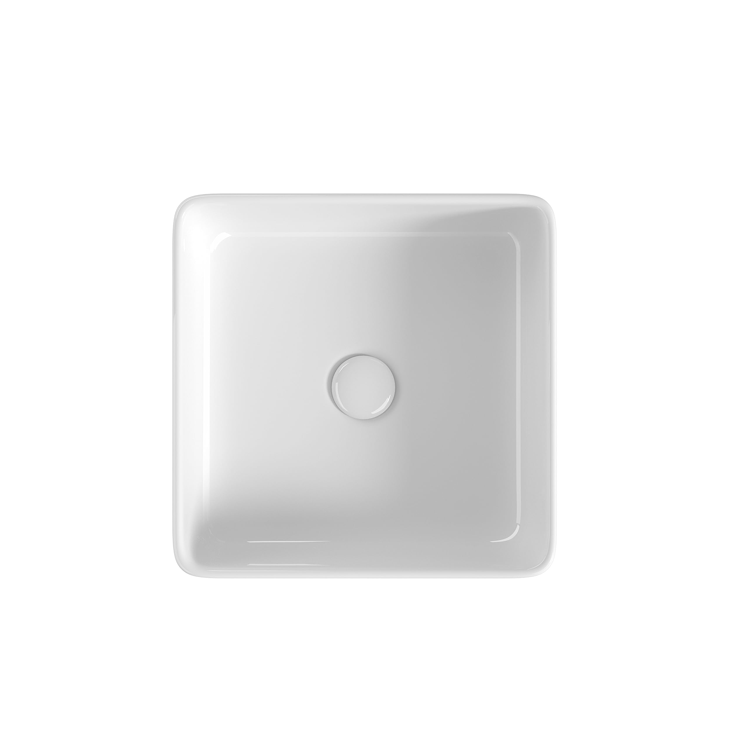 PRO Vienne Lavabo à Poser, Blanc