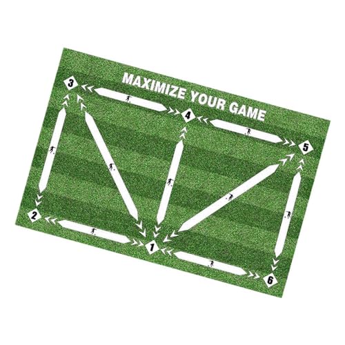 Shamiina 屋内・屋外で使える子供用サッカートレーニング用サーフェス, 80cm×120cm