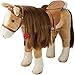 Götz 3403088 Sparky Kämmpferd (Stockmaß 37 cm) - braunes Plüschpferd, Höhe ca. 52 cm für Stehpuppen - mit Sattel, Zaumzeug und Picknickdecke MI 4 günstig Kaufen-Götz 3403088 Sparky Kämmpferd (Stockmaß 37 cm) - braunes Plüschpferd, Höhe ca. 52 cm für Stehpuppen - mit Sattel, Zaumzeug und Picknickdecke