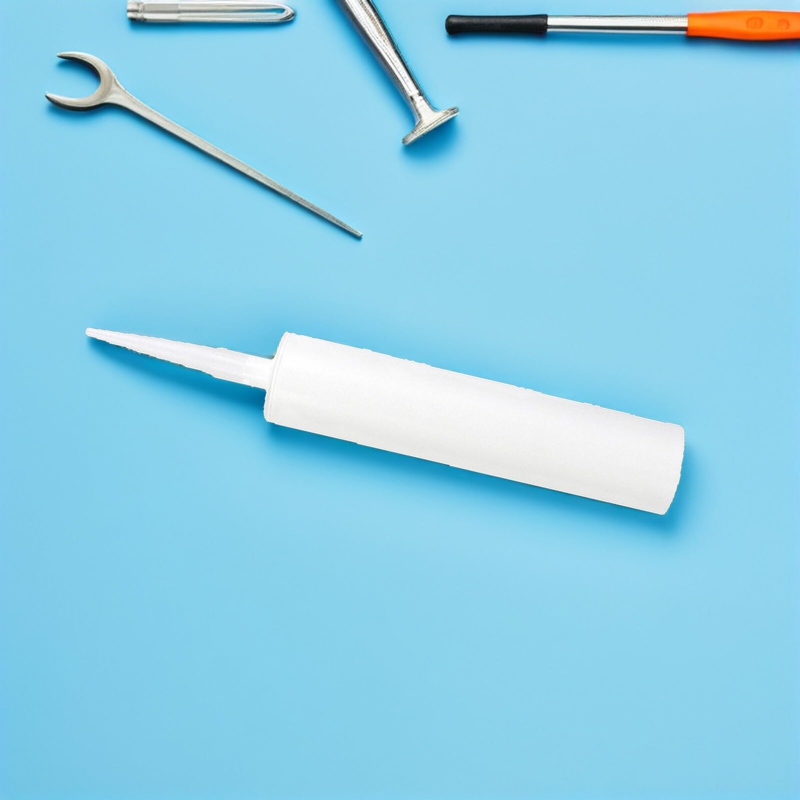 Angoily 9 pièces Tubes d'étanchéité d'étanchéité en plastique vide Tubes d'étanchéité 300Ml Remplissage Tuyaux d'étanchéité Tubes Silicone Scellage Cartouche Outils pour