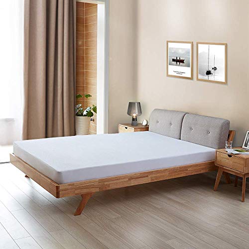 Amazon Brand - Umi Wasserdichter und Atmungsaktiver Matratzenschoner,Baumwolle -Weiß 140 x 200 cm (Oeko-TEX® Standard 100) - Image 8