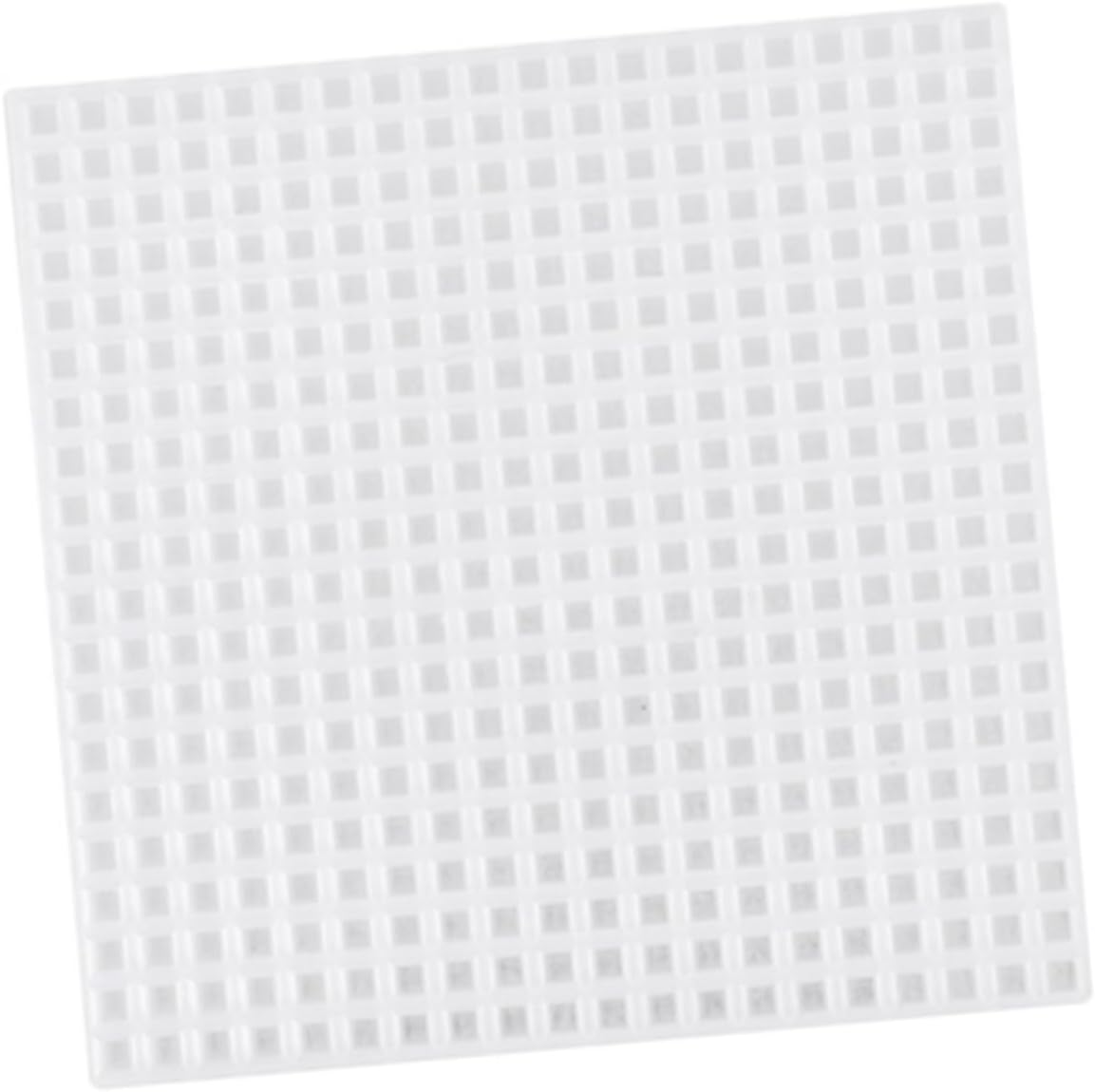 PLAFOPE 30pcs Square Mesh Plastic Canvas Sheets for DIY Coaster Embroidery Stabilizer Craft Mesh