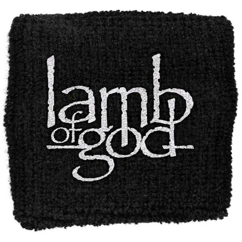 Lamb of God Band Logo Embroidered Sweatband Size One Size