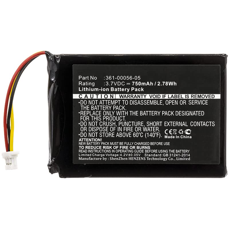 Synergy Digital GPS Battery, Works with Garmin Nuvi 40 GPS, (Li-Ion, 3.7V, 750 mAh) Ultra High Capacity Battery