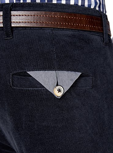 Oodji Ultra Uomo Pantaloni Chino in Velluto a
