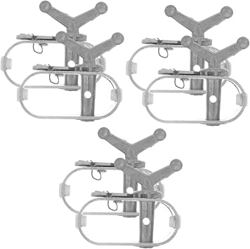 MERRYHAPY 6pcs Heavy Duty Fence Wire Tensioner Cable Tightener Wire Rope Stretcher Outdoor Tensioner