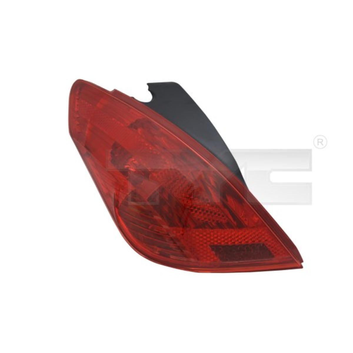 TYC 11-11884-01-2 Feu arrière sans porte-lampe Gauche