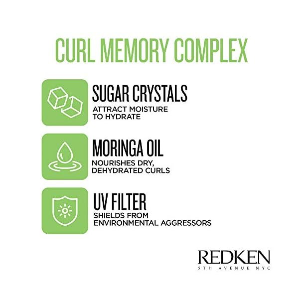 Redken Curvaceous Ringlet Shape Perfecting Lotion | For Curly Hair | Anti-Frizz | Curl Defining Hair Lotion | 6 Fl Ounce