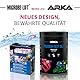 ARKA Premium Reef Salt - 1 kg - Qualitäts-Meersalz für optimale Korallenpflege in Meerwasseraquarien, schnell löslich, unterstützt langfristiges Korallenwachstum und Gesundheit.