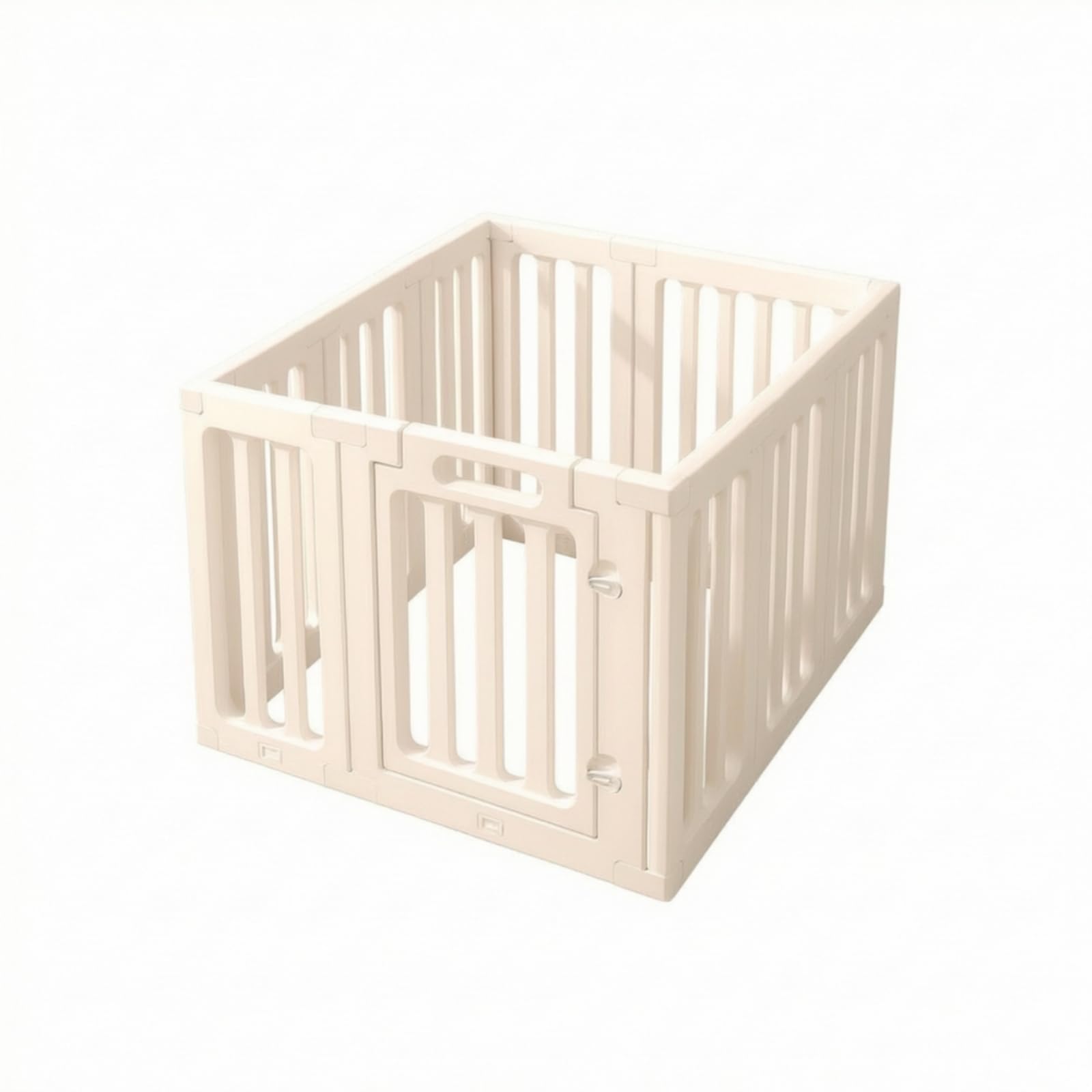 Recinzione con Porta da Interno Box con Pannelli Resistente Gabbia per Cani, Appartamento, 80 90cm, style to 3