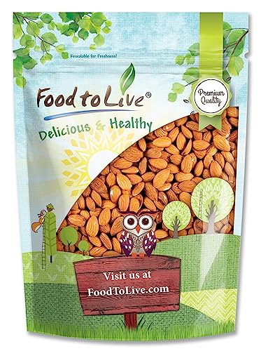 Food to Live California Almonds Supreme