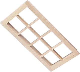 Totority Portas E Janelas De Casa De Bonecas Acessórios Enfeitados Decoraciones Para Salas De Casa Painel De Porta Em Miniatura Porta De Madeira Em Miniatura Decoração Para Casa Mini Casa