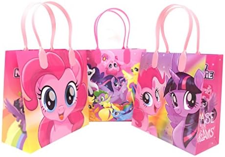 My Little Pony Character 12 Premium Quality Party Favor Reusable Goodie Small Gift Bags image 5