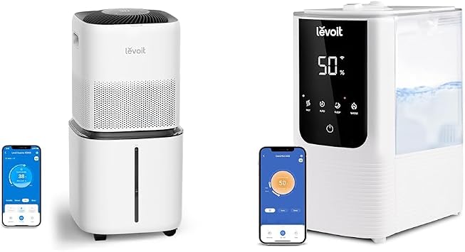 LEVOIT Superior 6000S Smart Evaporative Humidifiers for Home Whole House up to 3000ft2 & Humidifiers for Bedroom Home