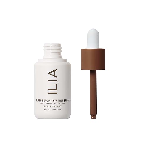 Miniatura 10 de ILIA - Tinte de piel natural Super Serum SPF 40 | Maquillaje no tóxico, vegano, libre de crueldad y limpio ST0.5 Skye (tonos neutros extra