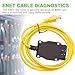 CeroDimo ENET OBD2 Cable for BMW F & G Series, Supports Bimmercode, ISTA+, E-SYS, ICOM, Bootmod3, MHD Adapter, 6.6ft / 2M RJ45 Cable for ECU Coding