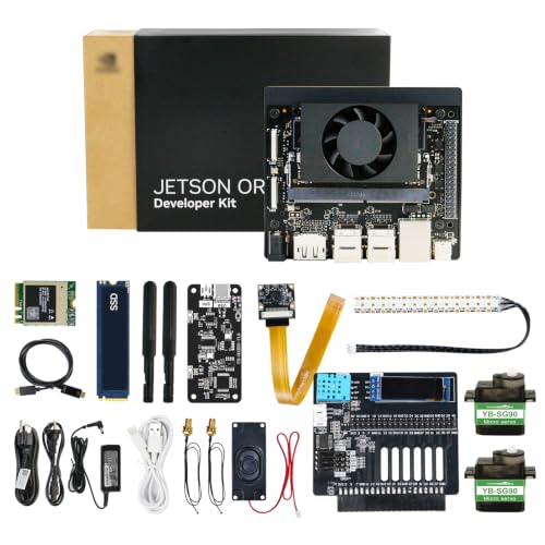 Image of Yahboom Jetson Orin Nano 8GB RAM Super Board(Official) | with Openclaw Expansion Board for Embedded Edge Systems AI Electronics Project Mechanical Engineer for AI Large Model