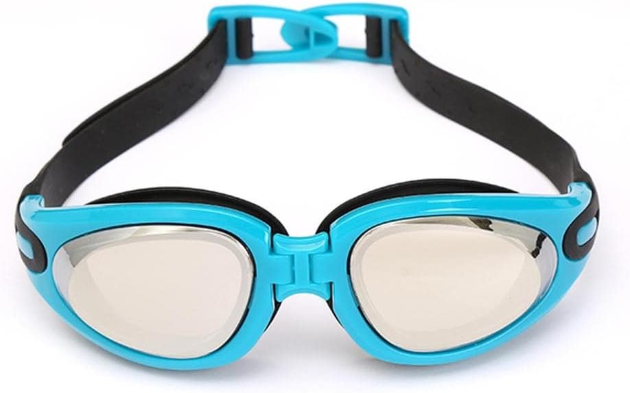 Kids Anti-fog Swimming Goggles Waterproof Glasses Silicone Lens Diopter Optical