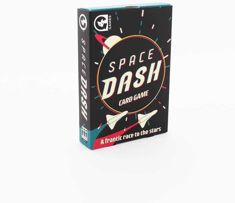 Ginger Fox Space Dash Card Game – React Faster Than The Speed of Light to Win - Suitable for Up to 6 Players
