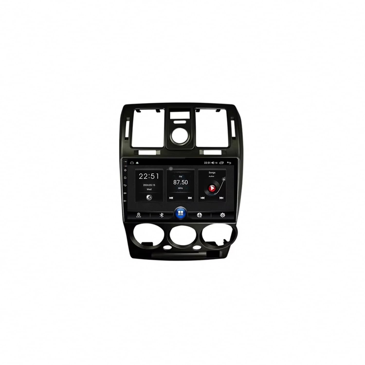 Radio Coche 2 DIN Solución a Mapas Antiguos en Ford Escape con Mirror Link y USB 8