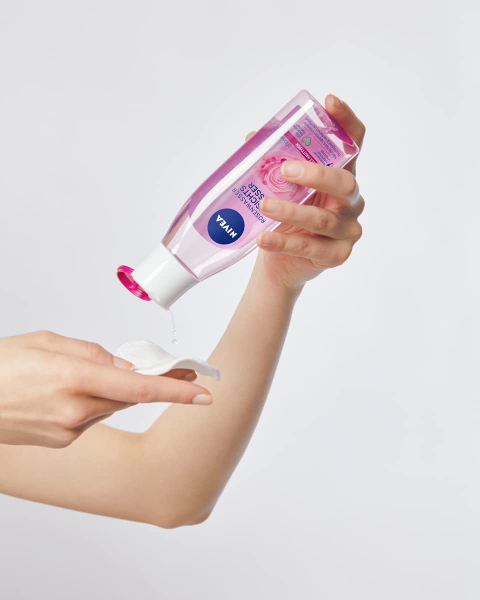 NIVEA Rose Touch Tonik nawilżający do twarzy z organiczną wodą różaną 200 ml