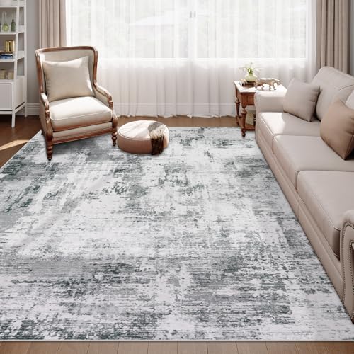 famibay 5x8 Washable Abstract Rug